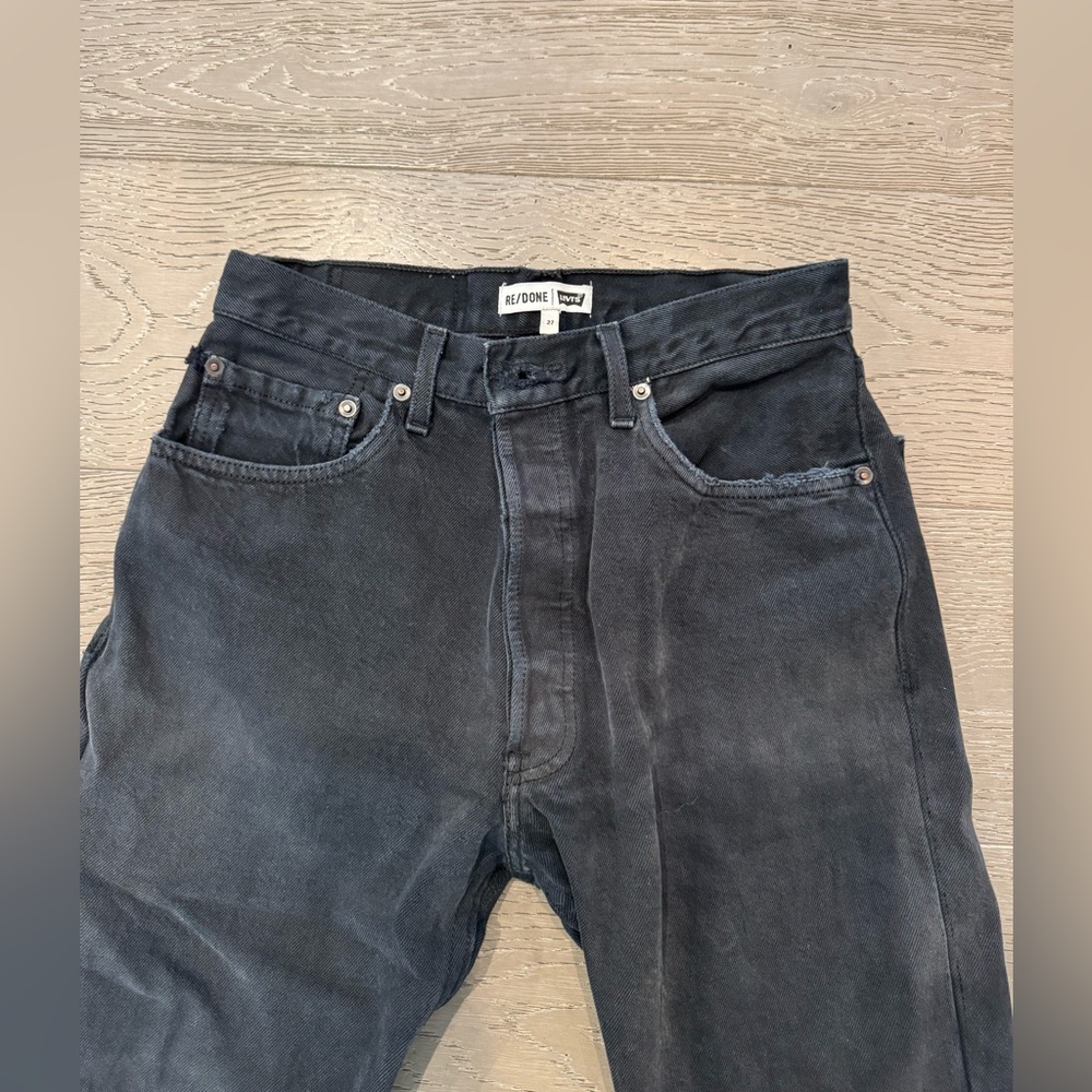 Re/Done Vintage Levi’s Flare Jeans - Picture 2 of 7